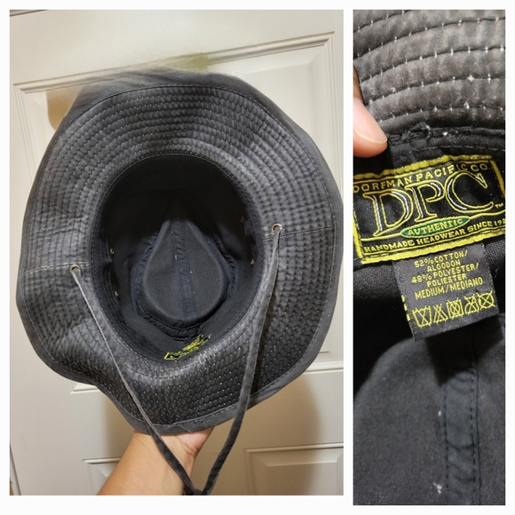 Dorfman DPC Waxed Hat Outback Indiana Jones Large Weathered - Picture 3 of 3